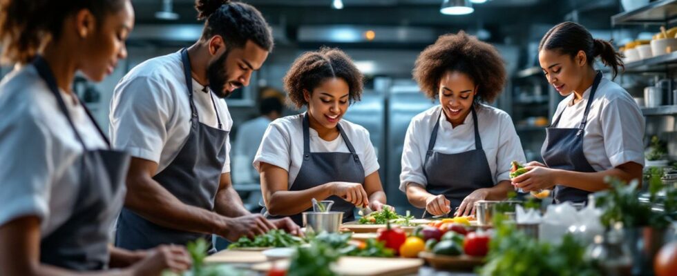 découvrez comment des étudiants se préparent aux essentiels de la restauration, acquérant les compétences nécessaires pour décrocher un petit emploi. suivez leur parcours, apprenez les techniques clés et préparez-vous à entrer dans le monde du travail avec confiance.