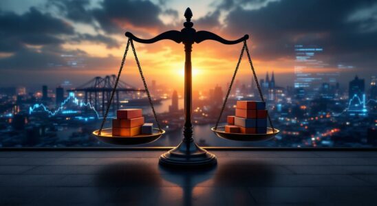 analyse du s&p 500 face aux tensions tarifaires croissantes et à l'attente des données économiques clés influençant les marchés financiers.